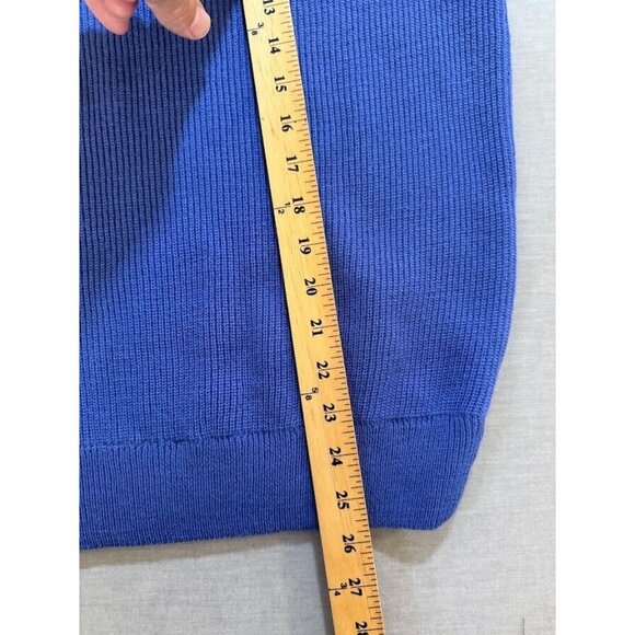 Vintage Toorallie Sweater Adult Small‎ Blue Pullover Long Sleeve Knit Mens. - Picture 9 of 9